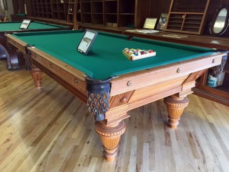 Sunburst Union League: Antique Brunswick Pool Table For Sale